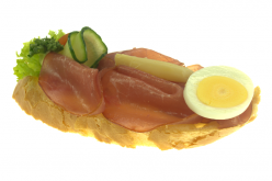 Rohschinkensandwich